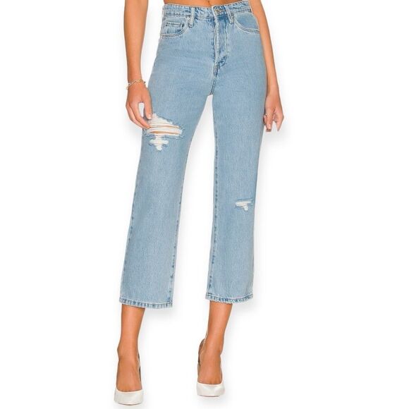 BLANKNYC The Baxter Rib Cage Straight Jeans in Bloom Size 28 NEW - Picture 16 of 16